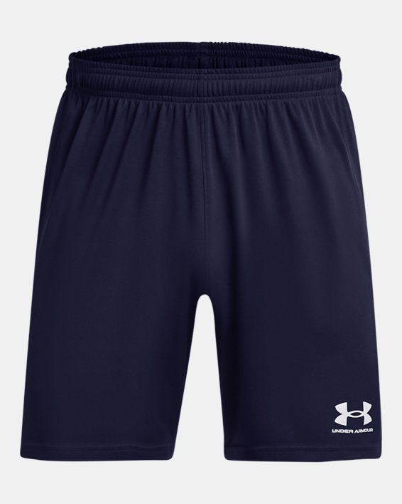 Men's UA Challenger Knit Shorts in Blue image number 5
